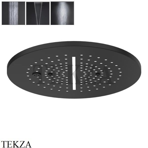 Gessi MINIMALI Накладная душевая панель 350, 3 функции 57873-299, Black XL