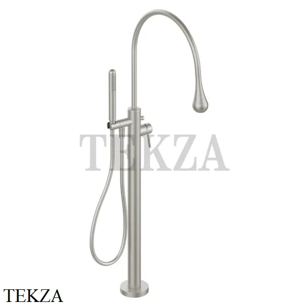 Gessi Goccia Смеситель для ванны напольный, внешняя часть 33029-147, Chrome Brushed