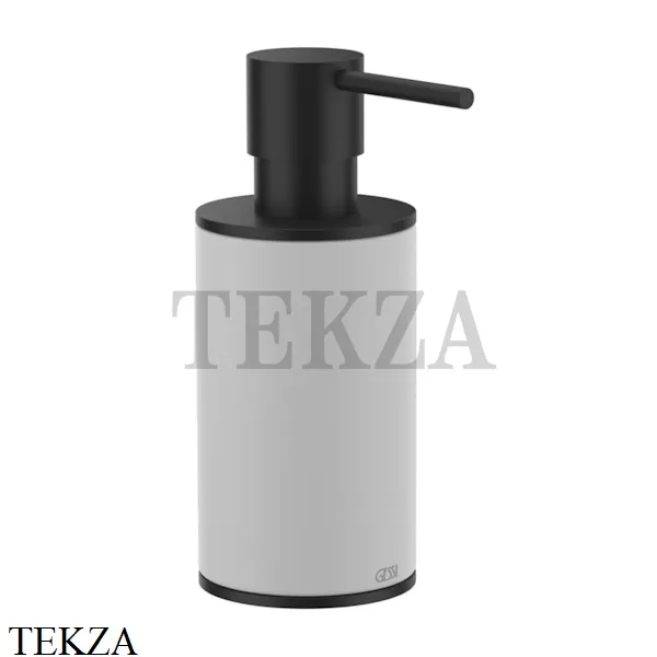 Gessi 316 ACCESSORIES Дозатор для жидкого мыла или лосьона, композит белый 54737-299, Black XL