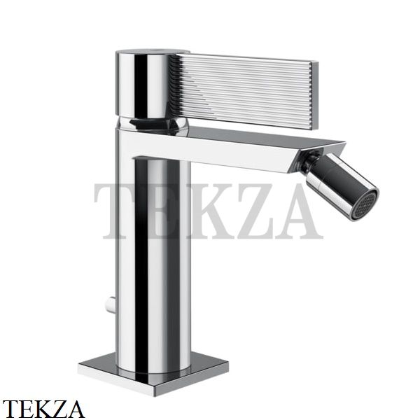 Gessi Inverso RIGATO Смеситель для биде, с донным клапаном 73507-031, хром глянец