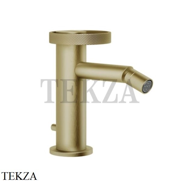 Gessi ANELLO Смеситель для биде на 1 отверстие 63307-727, Brushed Brass