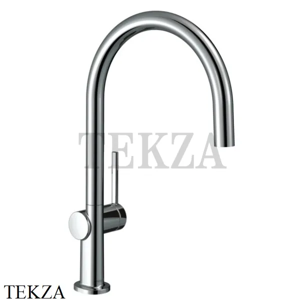 Hansgrohe Talis M54 Смеситель для кухни однорычажный 220 1jet 72804000, хром глянец