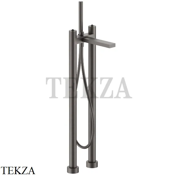 Fantini Venezia Смеситель для ванны напольный (ручки отдельно) FIT, 29P5N580SB, Matt Gun Metal