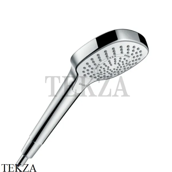 Hansgrohe Multi Croma Select E 3 jet Ручной душ 26810400, хром глянец-белый