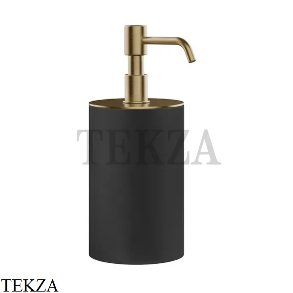 Gessi RILIEVO Дозатор для жидкого мыла настольный, композит черный 59538-726, Warm Bronze Br.