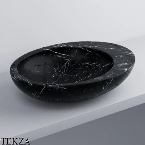 Cielo Le Giare Раковина накладная, без перелива LGLA60 NQ, Nero marquina