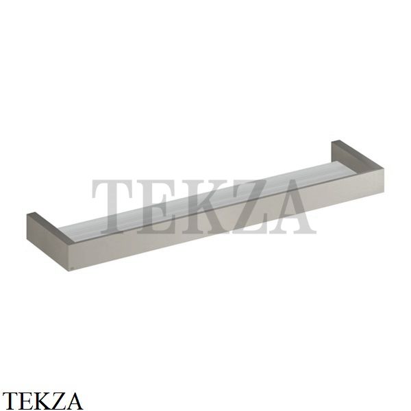 Gessi Rettangolo Полка настенная в душевую зону verex 20945-149, Finox Brushed Nickel