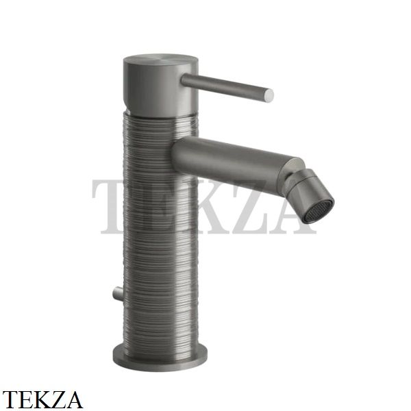 Gessi 316 TRAME Смеситель для биде, с донным клапаном 54307-239, Steel Brushed