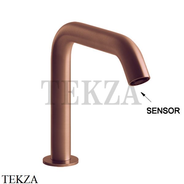 Gessi 316 FLESSA Электронный смеситель с кран-фильтром 54081-708, Copper Brushed