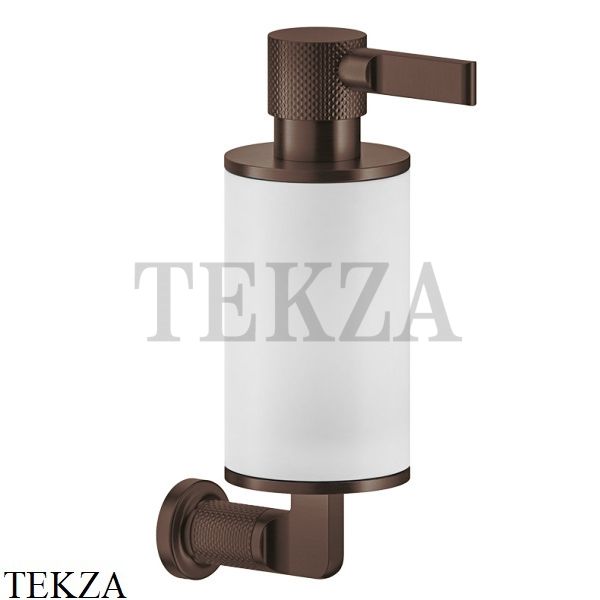 Gessi INCISO accessories Дозатор для жидкого мыла или лосьона, белый 58513-845, Dark Bronze