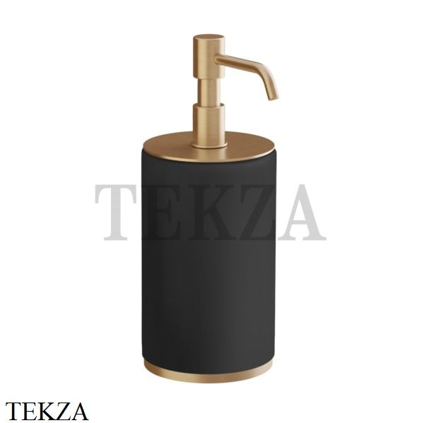 Gessi INCISO accessories Дозатор для жидкого мыла настольный, черный 66438-726, Warm Bronze Br