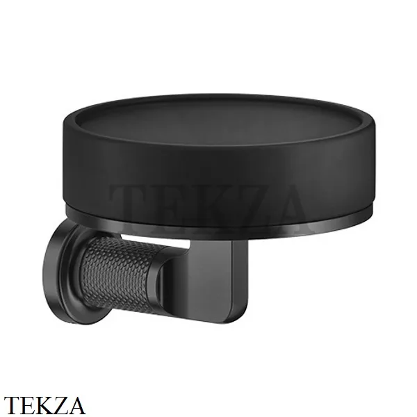 Gessi INCISO accessories Мыльница настенная, композит черный 58502-707, Black Metal Brushed