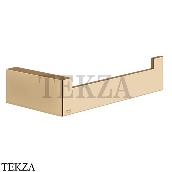 Gessi Rettangolo Держатель туалетной бумаги без крышки 20855-735, Warm Bronze PVD