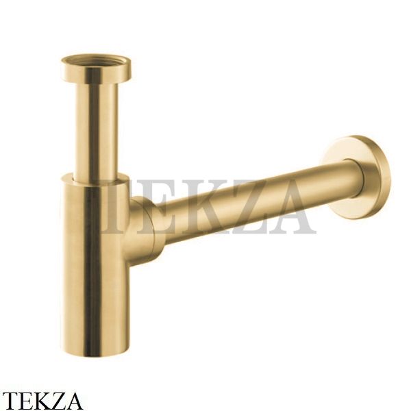 Newform Сифон для раковины дизайнерский 244X.59.097, PVD Brushed gold