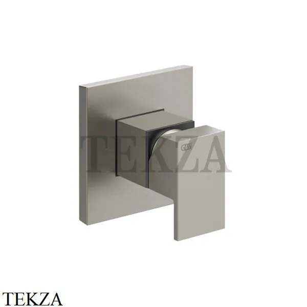 Gessi Rettangolo Смеситель для излива и душа, внешняя часть 20119-149, Finox Brushed Nickel