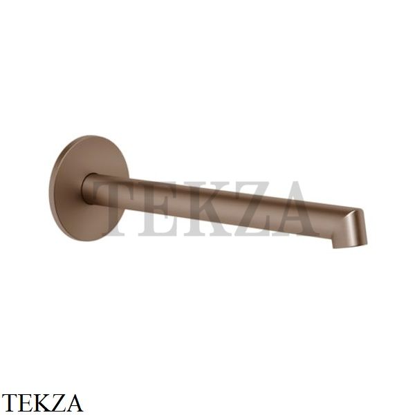 Gessi Ingranaggio-Anello Излив для раковины настенный, длинный 63404-708, Copper Brushed