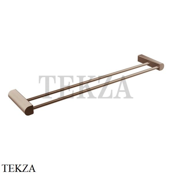 Gessi RILIEVO Держатель для банного полотенца двойной 59405-708, Copper Brushed