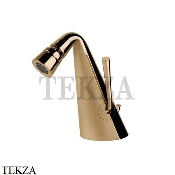 Gessi CONO Смеситель для биде, с донным клапаном 45007-735, Warm Bronze