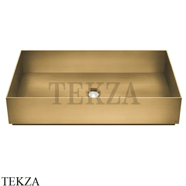 Gessi INGRANAGGIO TOTAL LOOK Умывальник на столешницу 54606-727, Brushed Brass