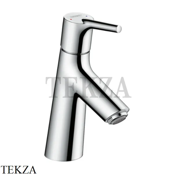 Hansgrohe Talis S Смеситель для раковины, с донным клапаном 72010000, хром глянец