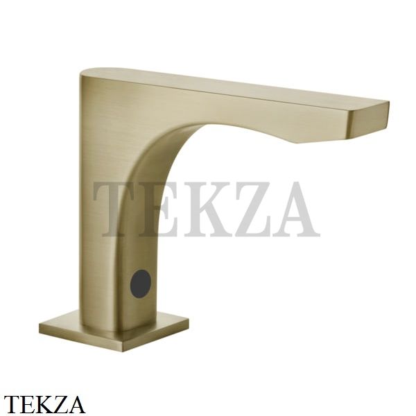 Gessi RILIEVO Электронный смеситель с кран-фильтром 59023-727, Brushed Brass