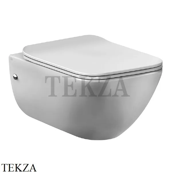 Gessi Goccia Унитаз подвесной, сиденье Slim микролифт 39118-518, белый глянец