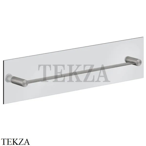 Gessi 316 ACCESSORIES Полотенцедержатель для крепления на стекло, 60 см 54925-239, Steel Brushed