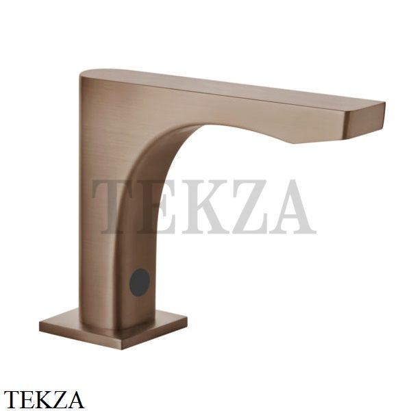 Gessi RILIEVO Электронный смеситель с кран-фильтром 59023-708, Copper Brushed PVD