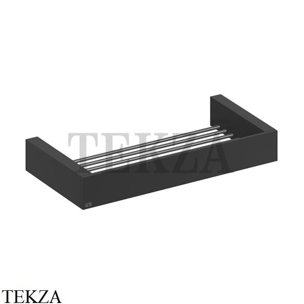 Gessi Rettangolo Решетка-полка в душевую зону 30 см 20947-099, Black XL