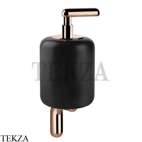 Gessi Goccia Дозатор для жидкого мыла, белая керамика 38014-123, Copper глянец