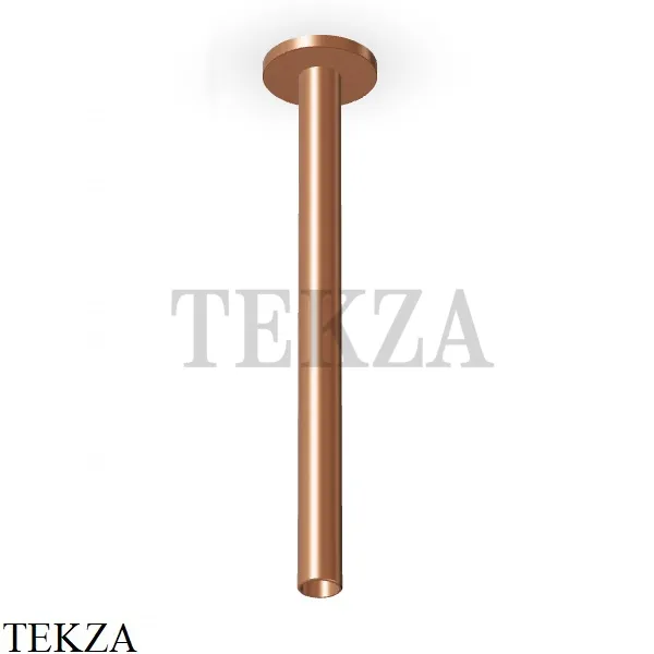 Zucchetti Кронштейн потолочный 30 см для верхней лейки Z93024.P91, brushed copper PVD