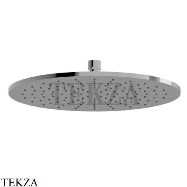 Newform Верхняя круглая лейка D300, без кронштейна 26534X.50.050, Stainless steel