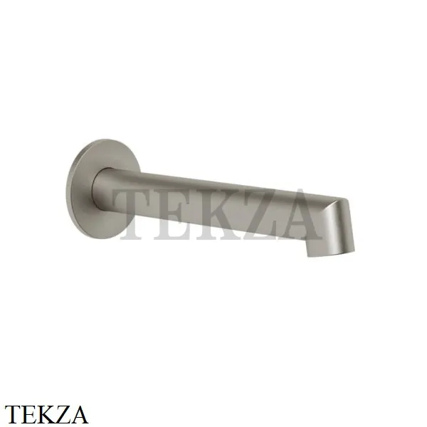 Gessi ANELLO Излив для ванны настенный монтаж 63603-149, Finox Brushed Nickel