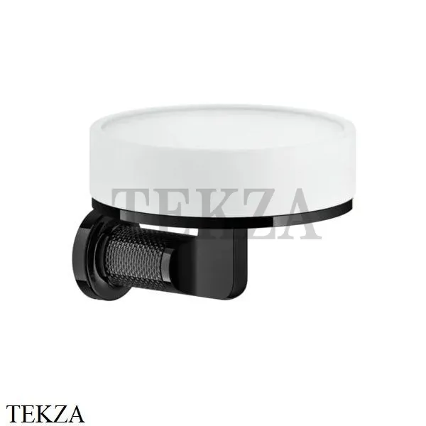 Gessi INCISO accessories Мыльница настенная, композит белый 58501-706, Black Metal