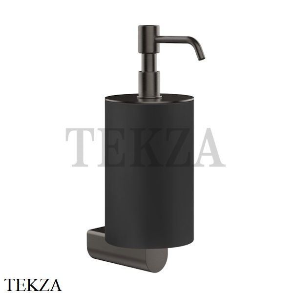 Gessi RILIEVO Дозатор для жидкого мыла, композит черный 59514-707, Black Metal Brushed