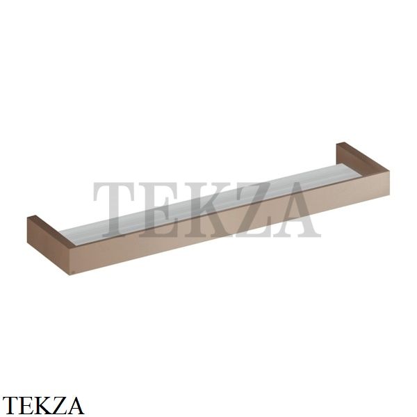 Gessi Rettangolo Полка настенная в душевую зону verex 20945-708, Copper Brushed PVD