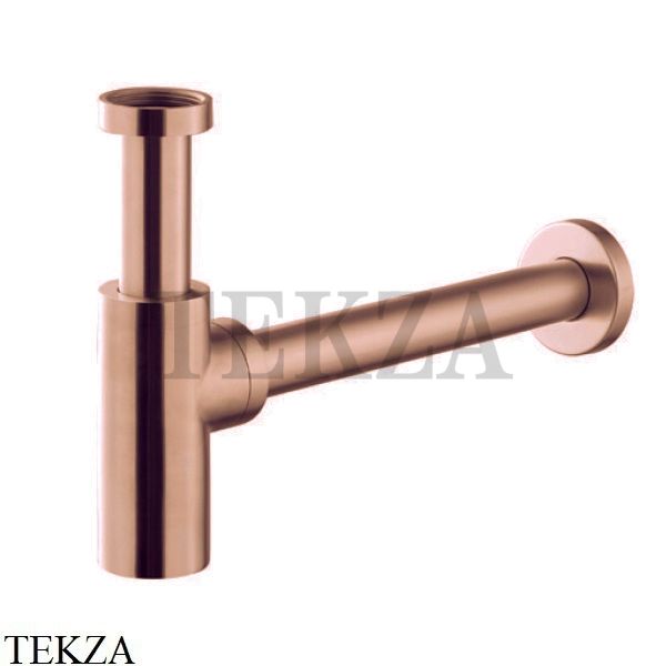 Newform Сифон для раковины дизайнерский 244X.59.067, PVD Brushed copper bronze