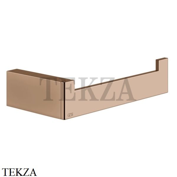 Gessi Rettangolo Держатель туалетной бумаги без крышки 20855-030, Copper глянец PVD