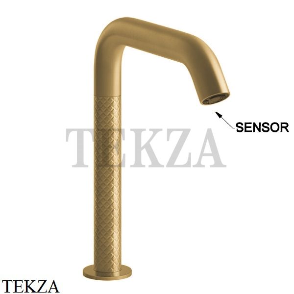 Gessi 316 INTRECCIO Электронный смеситель с кран-фильтром 54180-727, Brushed Brass