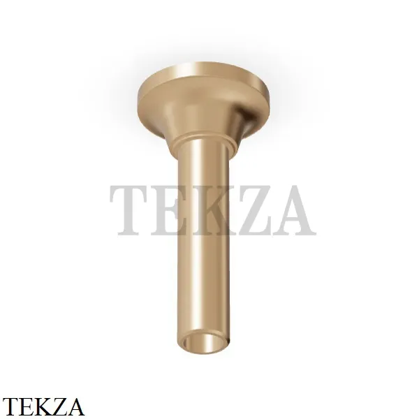 Zucchetti Agora Classic Кронштейн потолочный для верхней лейки Z92971.P31, brushed british gold PVD