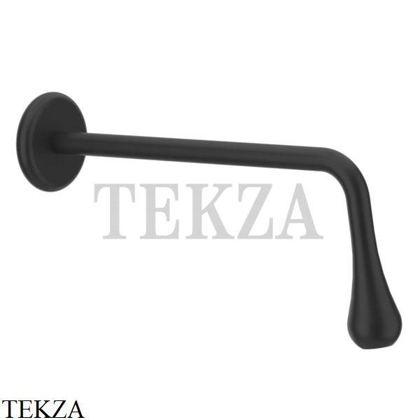 Gessi Goccia Излив для раковины настенный, длинный 33719-299, черный матовый