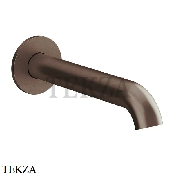 Gessi Origini WARM Излив для ванны настенный монтаж 66103-845, Dark Bronze