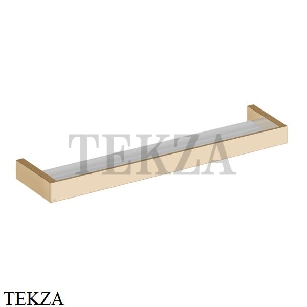 Gessi Rettangolo Полка настенная в душевую зону verex 20945-735, Warm Bronze PVD