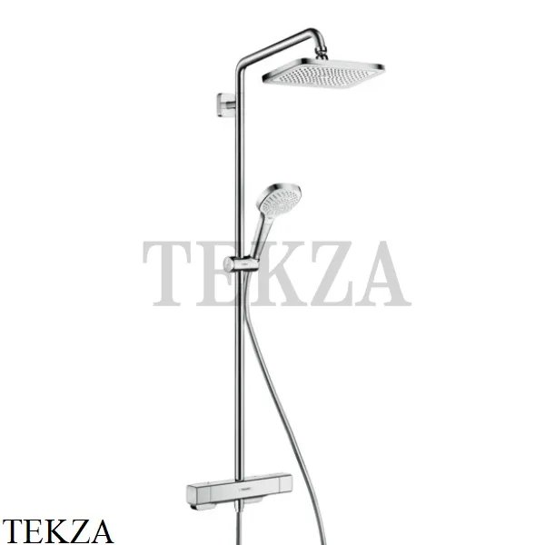 Hansgrohe Croma E Душевая колонна с термостатом 280 1 jet 27630000, хром глянец