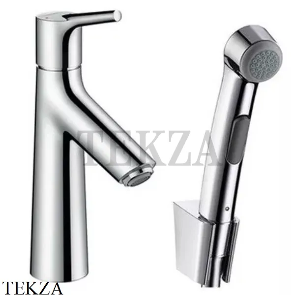 Hansgrohe Talis S Смеситель для раковины с гигиеническим душем 72290000, хром глянец